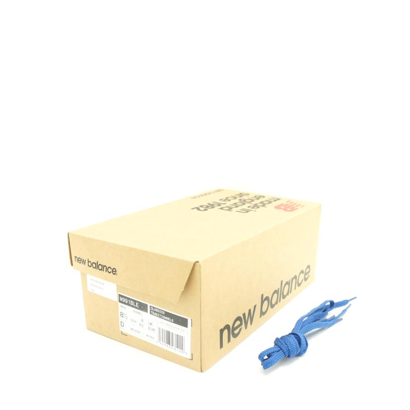 new　balance ニューバランス/991／ブライトブルー/M991BLE//SAランク/75