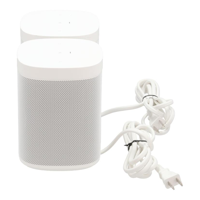SONOS ソノス/スマートスピーカー2台セット/Sonos One SL//A1002011CP5CAAFDB7F9841/Bランク/82