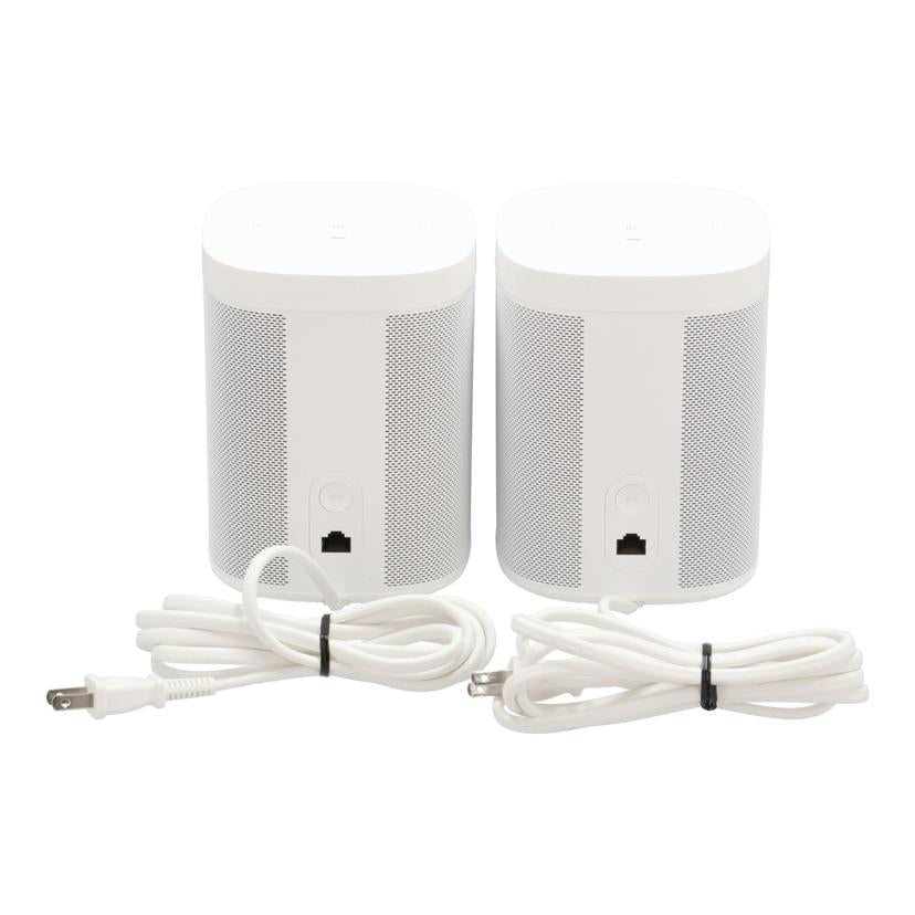 SONOS ソノス/スマートスピーカー2台セット/Sonos One SL//A1002011CP5CAAFDB7F9841/Bランク/82