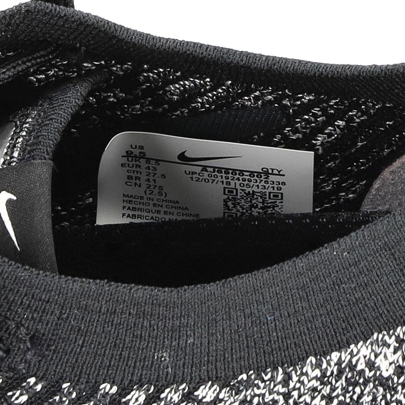 ＮＩＫＥ ナイキ/ＮＩＫＥ　ＡＩＲ　ＶＡＰＯＲＭＡＸ　ＦＬＹＫＮＩＴ　３/AJ6900-002//ABランク/05