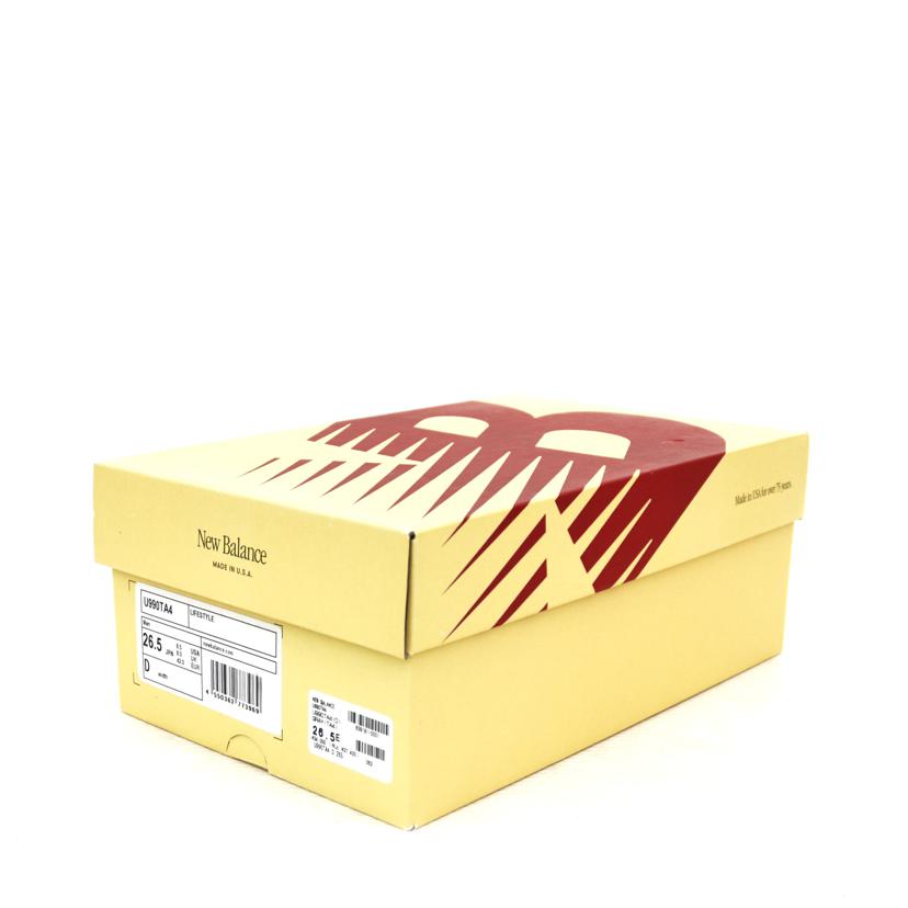 new　balance ニューバランス/990V4／グレー／スレートブルー/U990TA4//Sランク/75