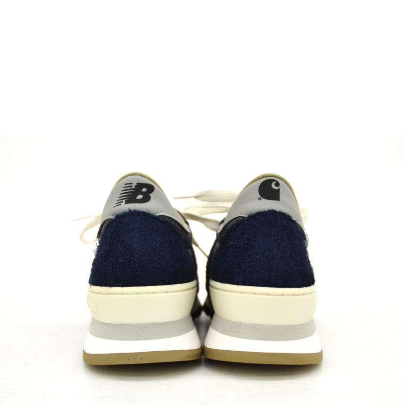 new　balance×carhartt ニューバランス×カーハート/カーハートWIP×990V1／ダークネイビー／プッシーウィローグレー/M990CH1//SAランク/75