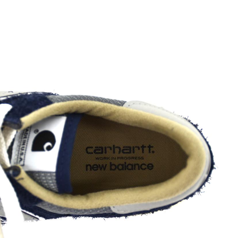 new　balance×carhartt ニューバランス×カーハート/カーハートWIP×990V1／ダークネイビー／プッシーウィローグレー/M990CH1//SAランク/75