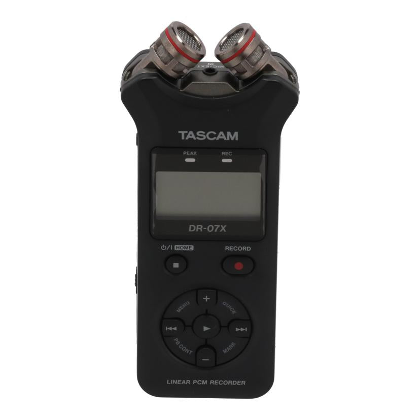 TASCAM タスカム /リニアPCMレコーダー/DR-07X//20Z0864/Bランク/62
