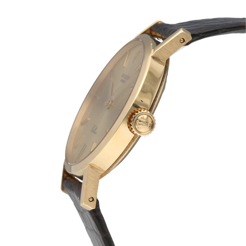 ROLEX ロレックス/チェリーニ・シャンパン／18Kケース／W番/4109/8//W00****/ABランク/67