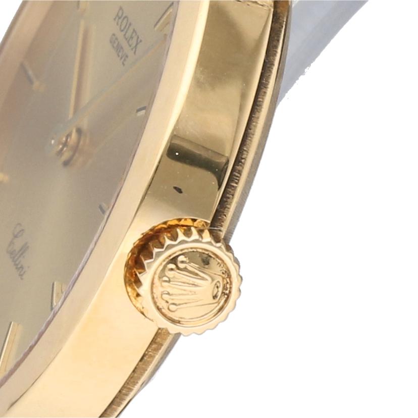 ROLEX ロレックス/チェリーニ・シャンパン／18Kケース／W番/4109/8//W00****/ABランク/67