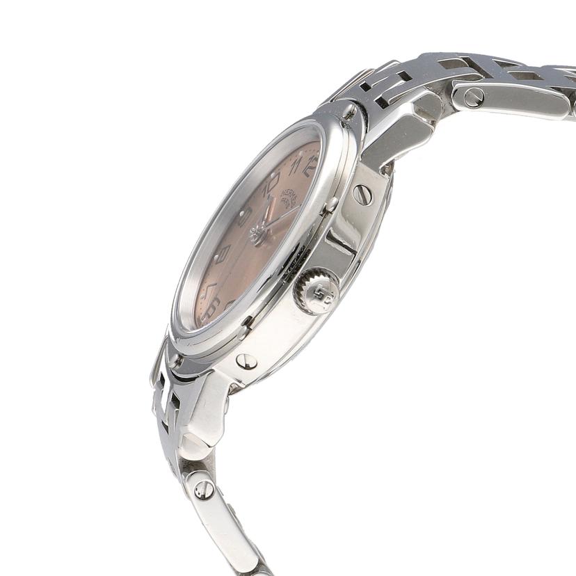 HERMES エルメス/クリッパー・ピンク／レディース／クオーツ/CL4.210//268****/ABランク/78
