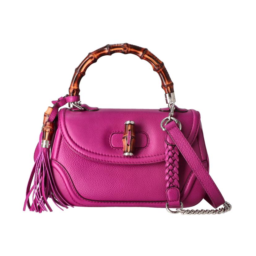 GUCCI/バンブー2WAYショルダーバッグ/240242//001***/Aランク/85