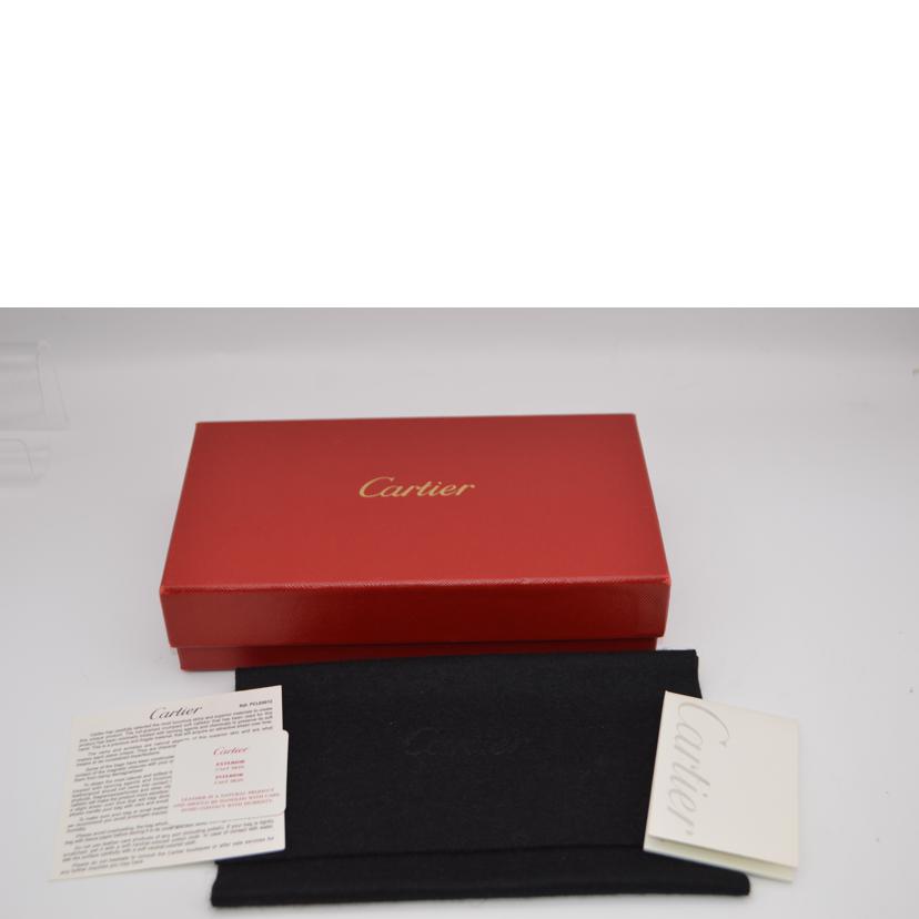 Cartier カルティエ/トリニティーフラップレザー長財布/L3000661//ABランク/89