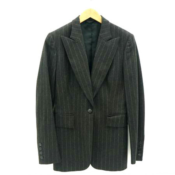GUCCI ウールジャケット 46 グレー GUCCI（ジャケット/アウター ・ グリーン・カーキ/緑色系）の