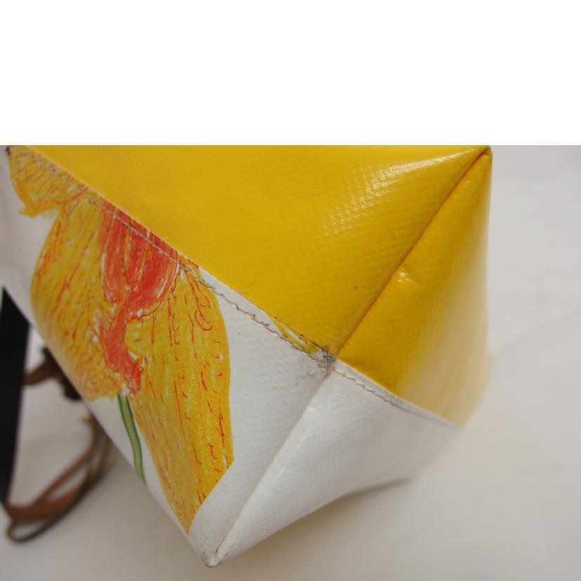 MARNI マルニ/フラワープリント　トートバック／イエロー//Bランク/04