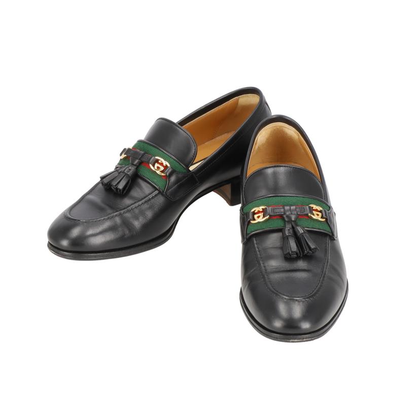 GUCCI グッチ/インターロッキングG／レザータッセルローファー/624316//ｻｲｽﾞ:37/Aランク/91