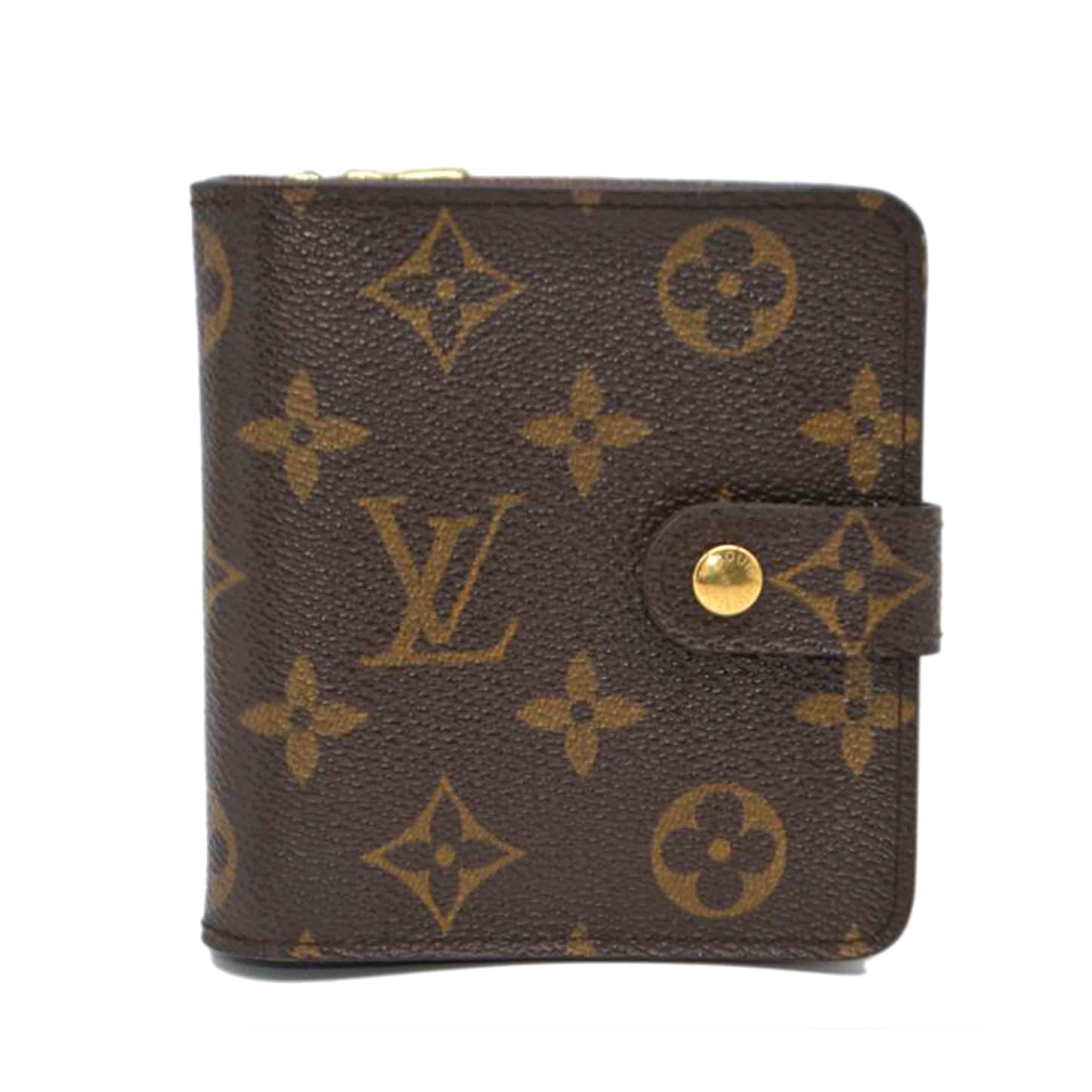 LV ルイヴィトン/■コンパクト・ジップ／モノグラム/M61667//CA0***/ABランク/89