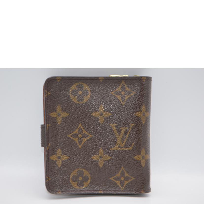 LV ルイヴィトン/■コンパクト・ジップ／モノグラム/M61667//CA0***/ABランク/89