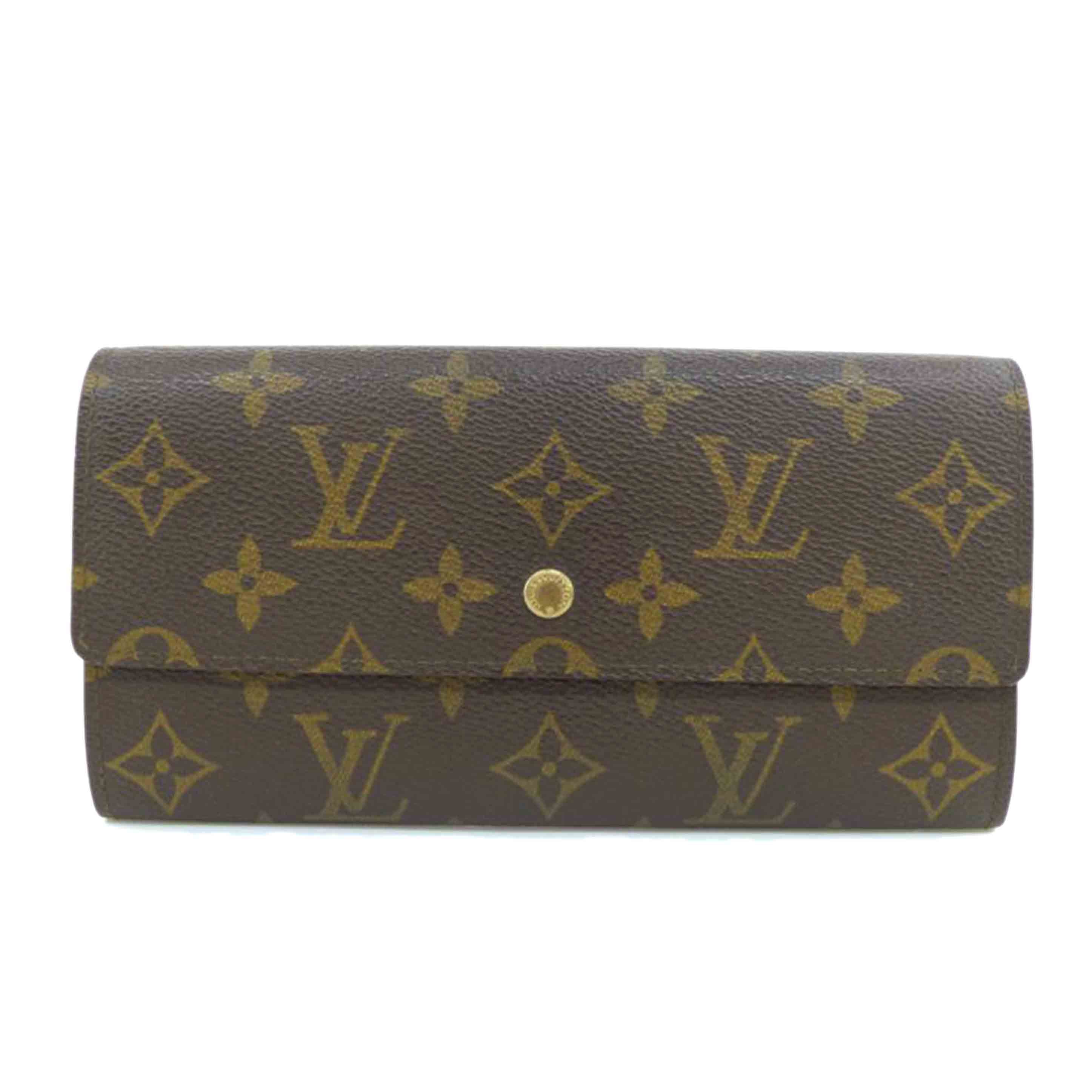 LOUIS　VUITTON ルイ・ヴィトン/ポシェット・ポルト　モネ　クレディ／モノグラム/M61726//AN0***/Bランク/64