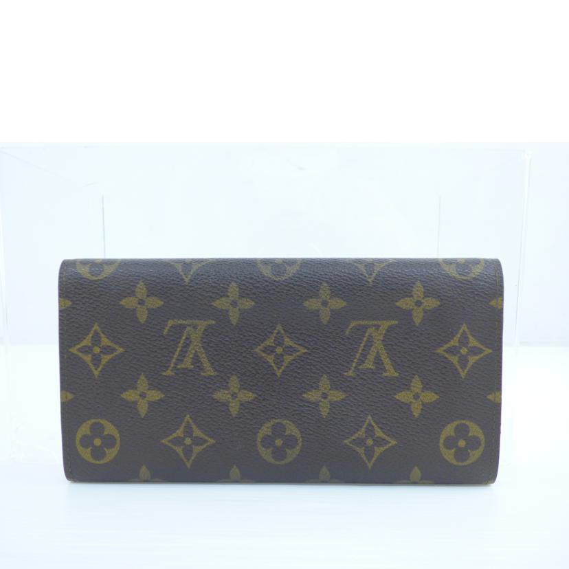 LOUIS　VUITTON ルイ・ヴィトン/ポシェット・ポルト　モネ　クレディ／モノグラム/M61726//AN0***/Bランク/64