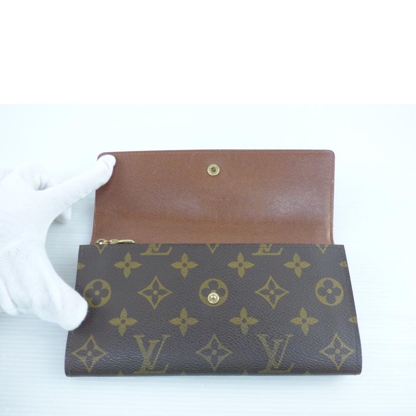 LOUIS　VUITTON ルイ・ヴィトン/ポシェット・ポルト　モネ　クレディ／モノグラム/M61726//AN0***/Bランク/64