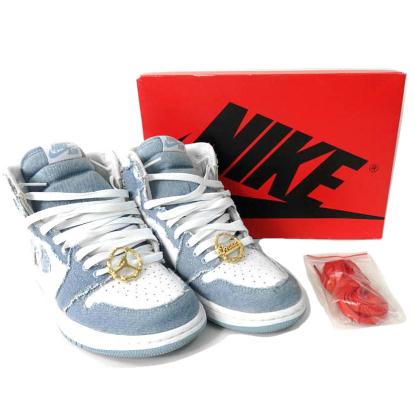 NIKE ナイキ/NIKE　　WMNS　AIR　JORDAN　1　RETRO　HI　OG　＇Denim＇/DM9036-104//Bランク/84