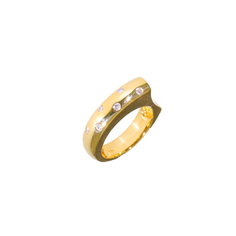 /　Ｋ１８ダイヤリング０．１０ｃｔ//ABランク/63