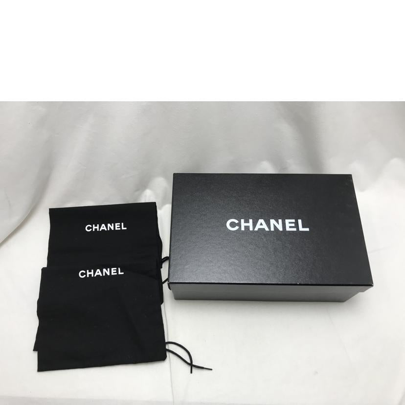 CHANEL シャネル/パンプス　チャンキーヒール　エナメル/G26643//Bランク/51