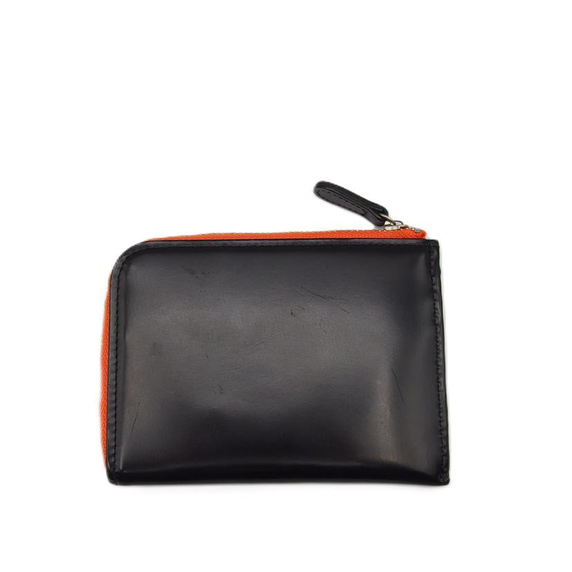 PORTER ポーター/レザーマルチウォレット／ブラック×オレンジ/384-02952//ABランク/04