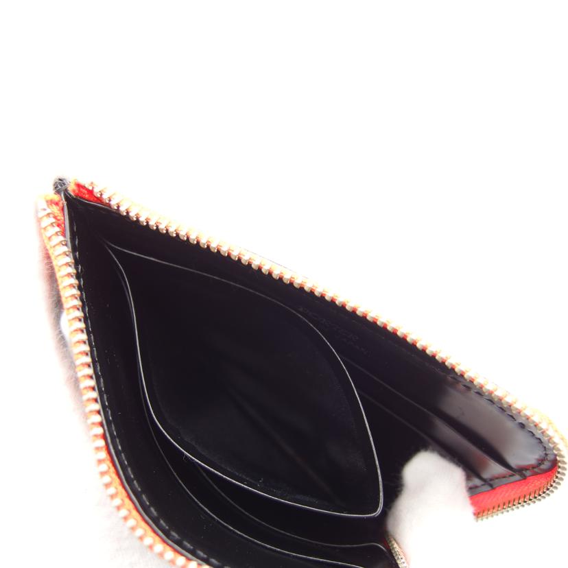 PORTER ポーター/レザーマルチウォレット／ブラック×オレンジ/384-02952//ABランク/04