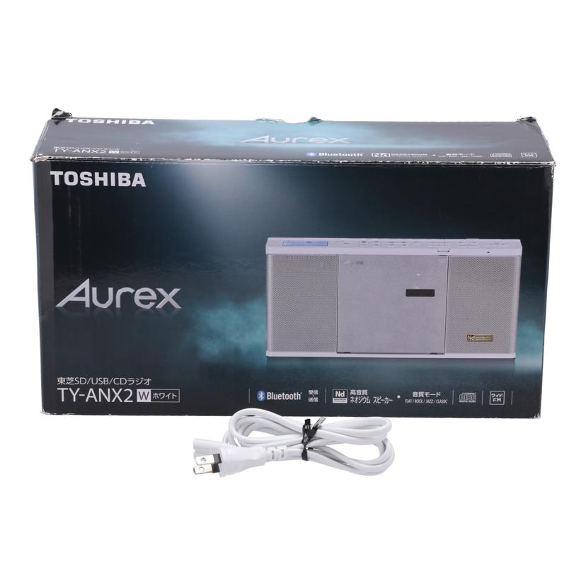 TOSHIBA　Aurex 東芝　/CDラジオ/TY-ANX2//220917934W0/Bランク/84