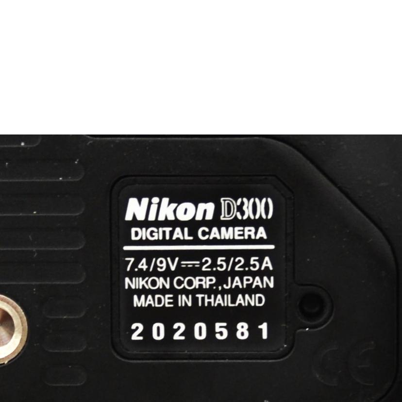 Nikon ニコン/デジタル一眼/D300 ボディ//2020581/Bランク/75