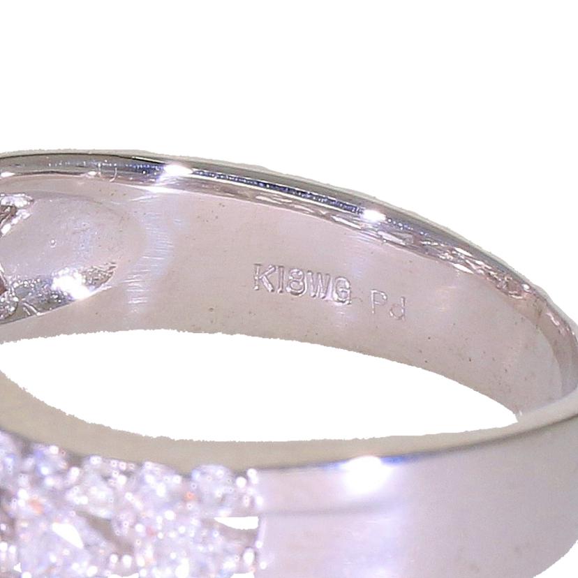 /　K18WGダイヤリング1．00ct//Aランク/05