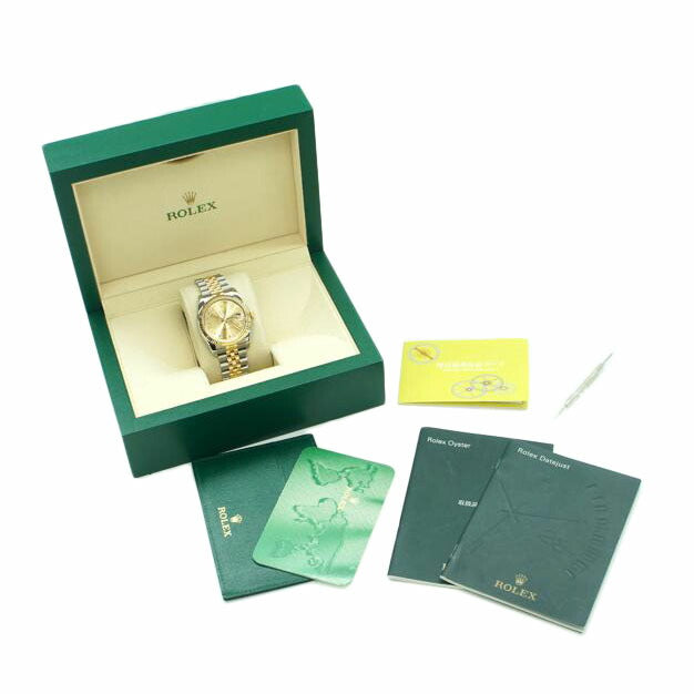 ROLEX ロレックス/DATE　JUST　／　YG×SS　／　サンビーム/116233//F49****/ABランク/91