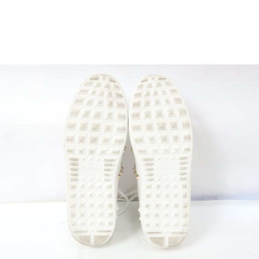 VALENTINO　GRAVANI ヴァレンティノガラヴァーニ/ロックスタッズ　アンタイトルドスニーカー　約25．0cm相当　ホワイト//ABランク/65