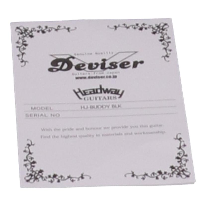 HEADWAY ヘドウェイ/エレアコギタ－/HJ-BUDDY  BLK//Bランク/75