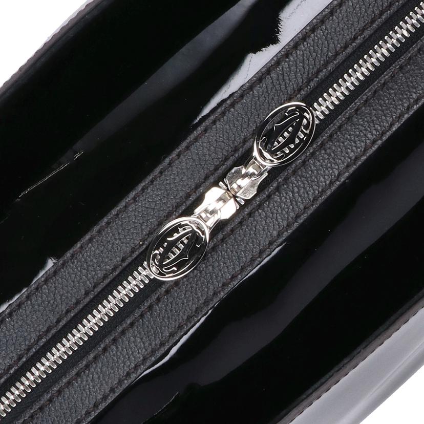 Cartier カルティエ/マルチェロパテントレザー2WAYボストン//EU **/SAランク/75