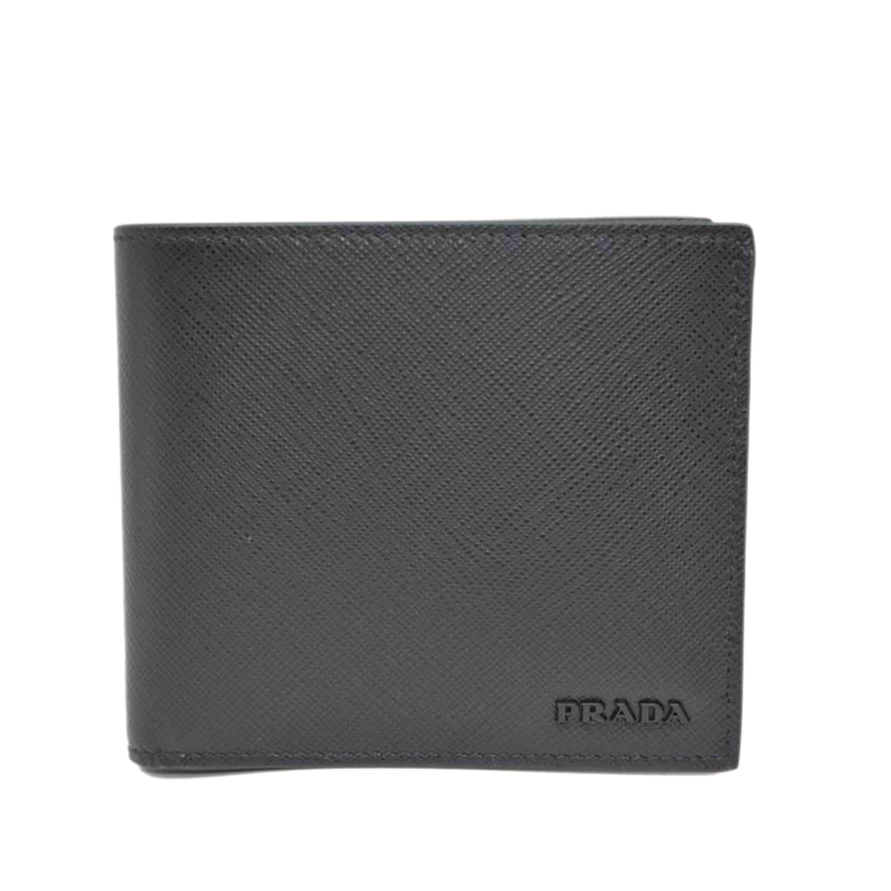 PRADA プラダ/■サフィアーノマルティックレザー財布／ネロ/2M0738//359**/SAランク/89