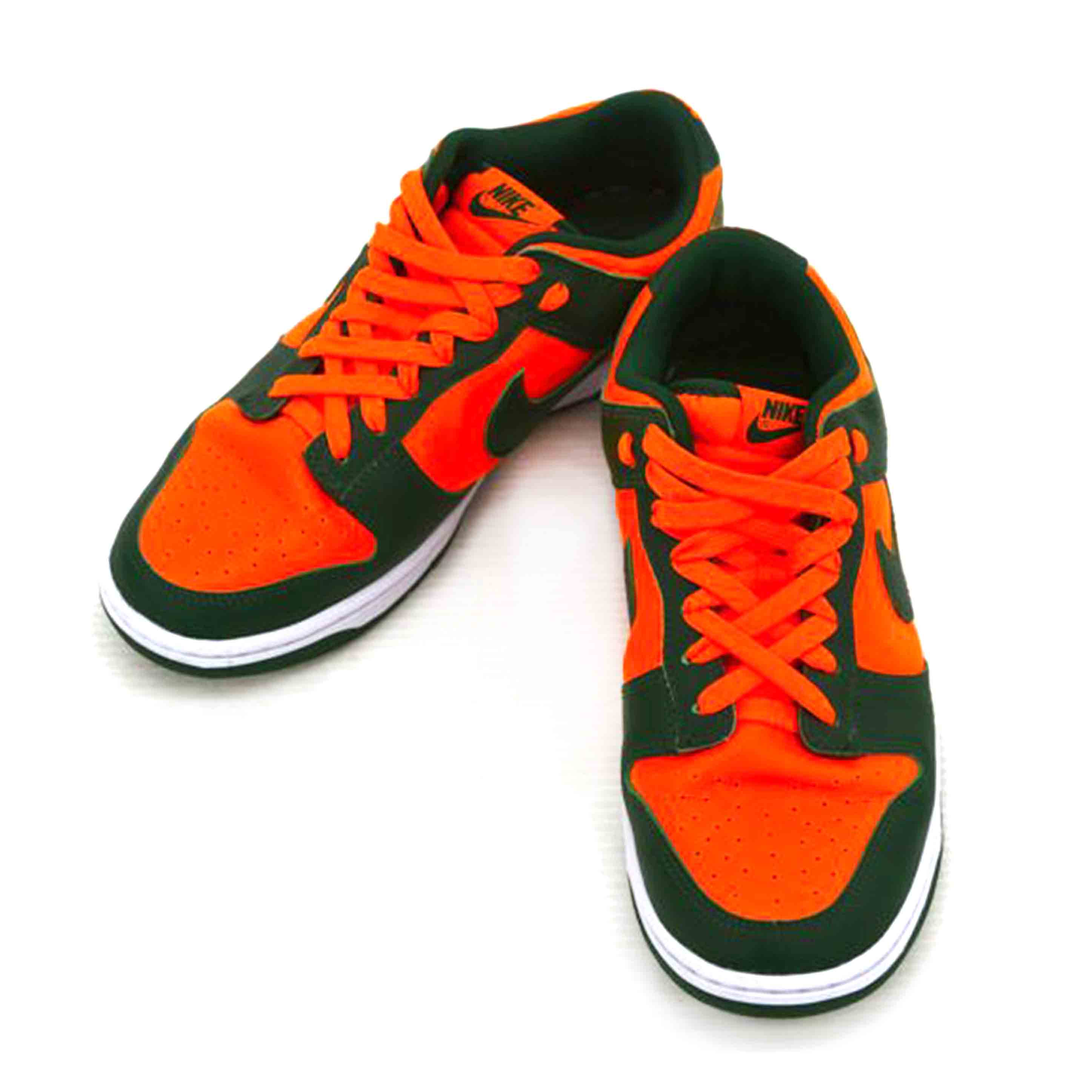 NIKE ナイキ/ダンクローレトロ／ゴージグリーンアンドトータルオレンジ/DD1391-300//ABランク/75