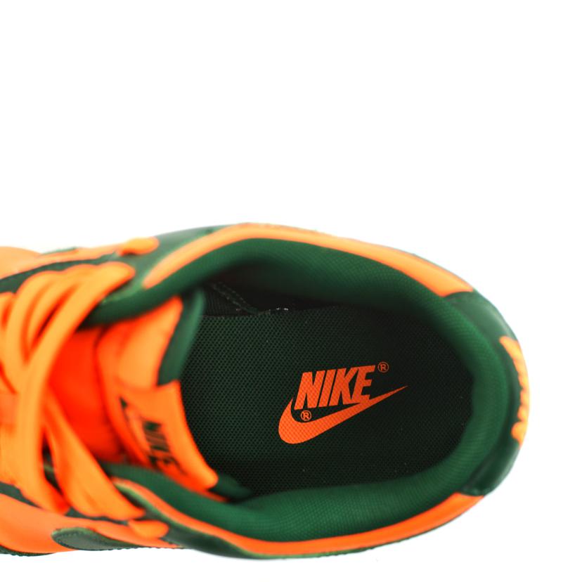 NIKE ナイキ/ダンクローレトロ／ゴージグリーンアンドトータルオレンジ/DD1391-300//ABランク/75
