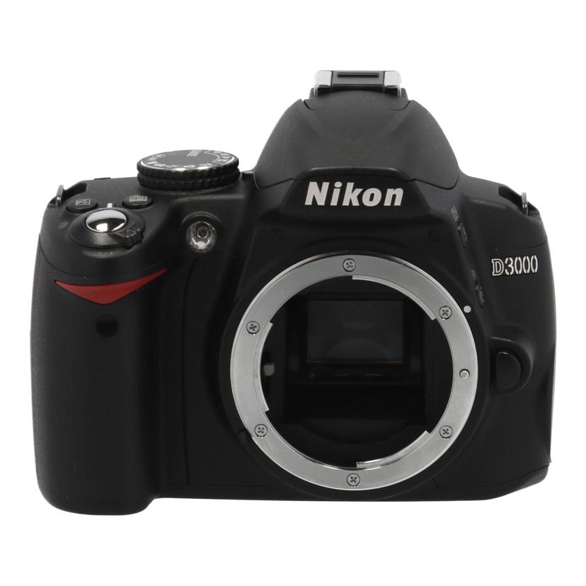 Nikon ニコン/デジタル一眼　ボディ/D3000 ﾎﾞﾃﾞｨ//2058643/Bランク/84