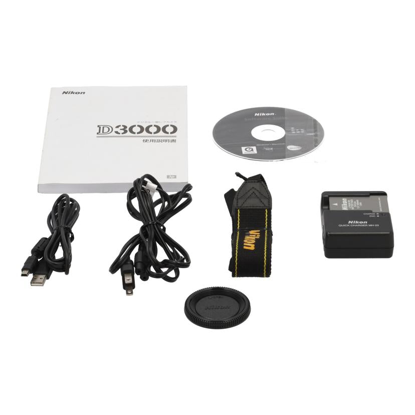 Nikon ニコン/デジタル一眼　ボディ/D3000 ﾎﾞﾃﾞｨ//2058643/Bランク/84