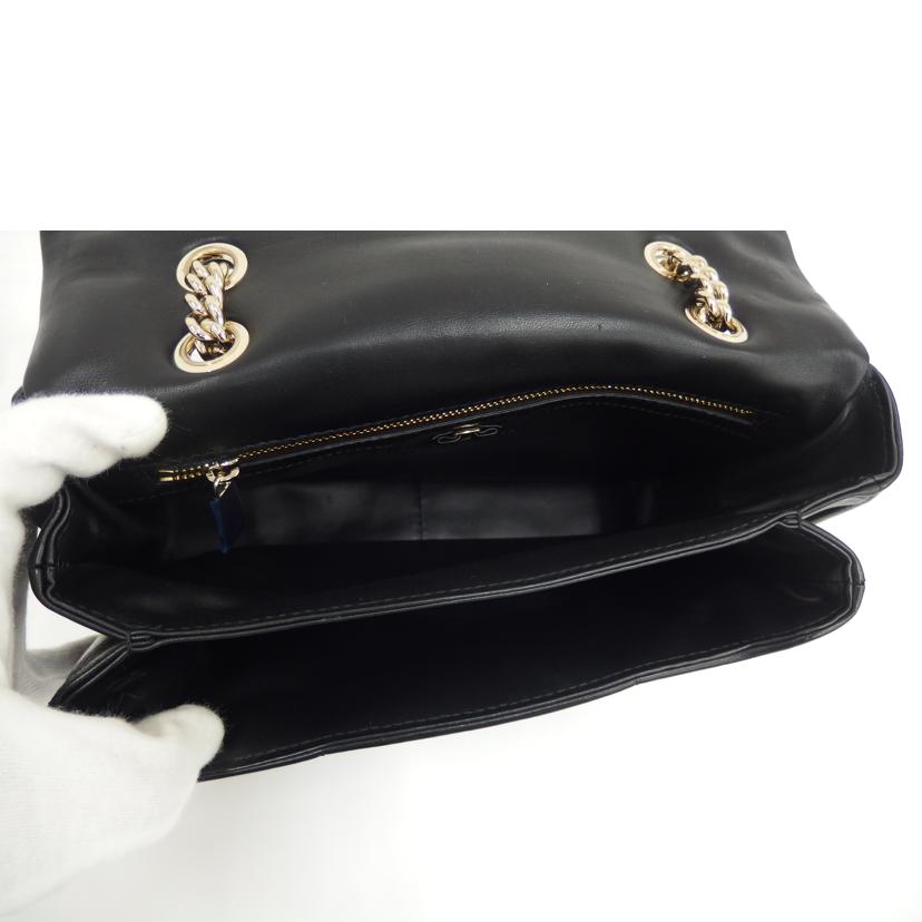 S．Ferrgamamo フェラガモ/ヴァラリボンキルティングチェーンショルダー//ABランク/82