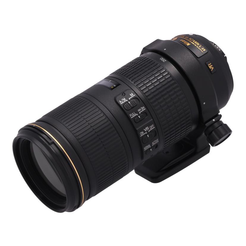 NIKON ニコン/交換レンズ／70－200mm/AF-S 70-200mm f4G ED VR//US86001755/Bランク/09