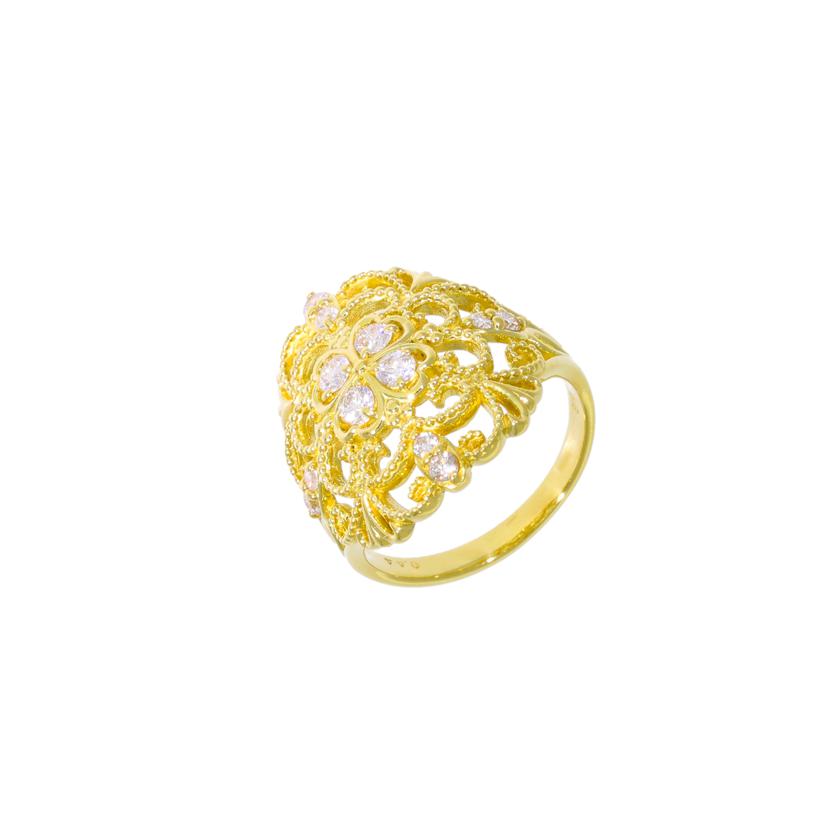 /　K18ダイヤリング0．44ct//Aランク/05