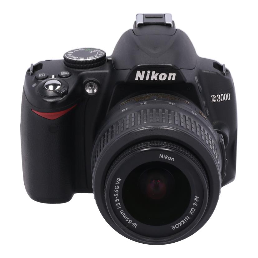 Nikon ニコン　/デジタル一眼　ダブルズームキット/D3000 ﾀﾞﾌﾞﾙｽﾞｰﾑｷｯﾄ//2107734/Bランク/69