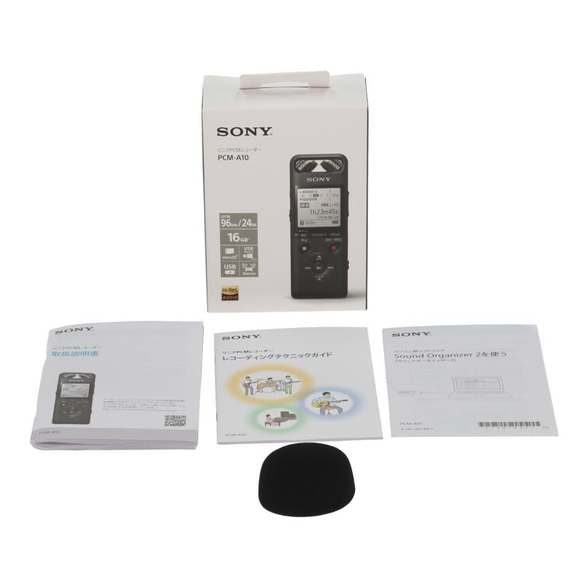 SONY　 ソニー　/リニアPCMレコーダー/PCM-A10//S0110572067/Aランク/64