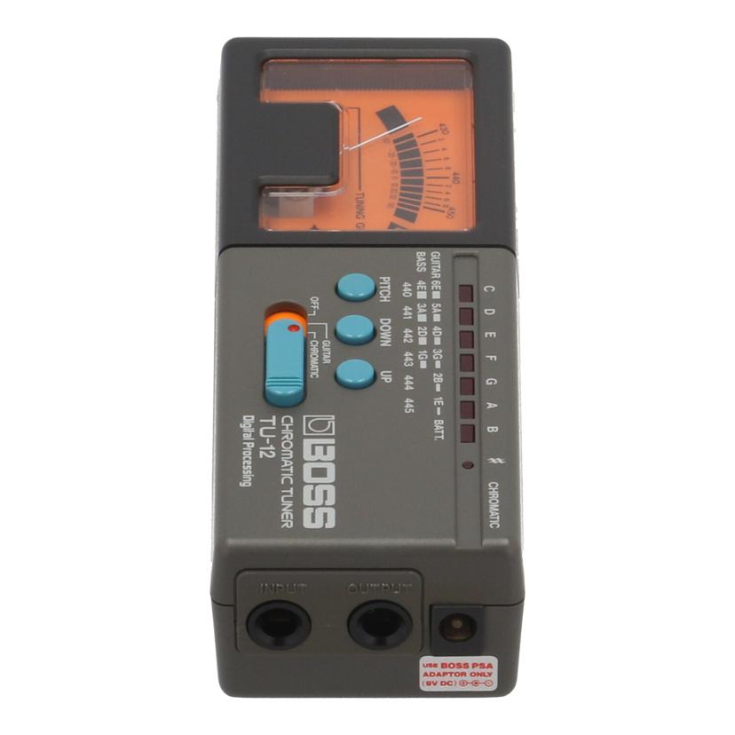 BOSS ボス/チューナー／Chromatic　Tuner/TU-12//0181/Bランク/78