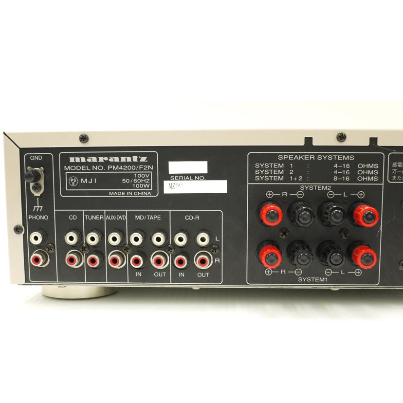Marantz マランツ/プリメインアンプ/PM-4200//-/ABランク/69