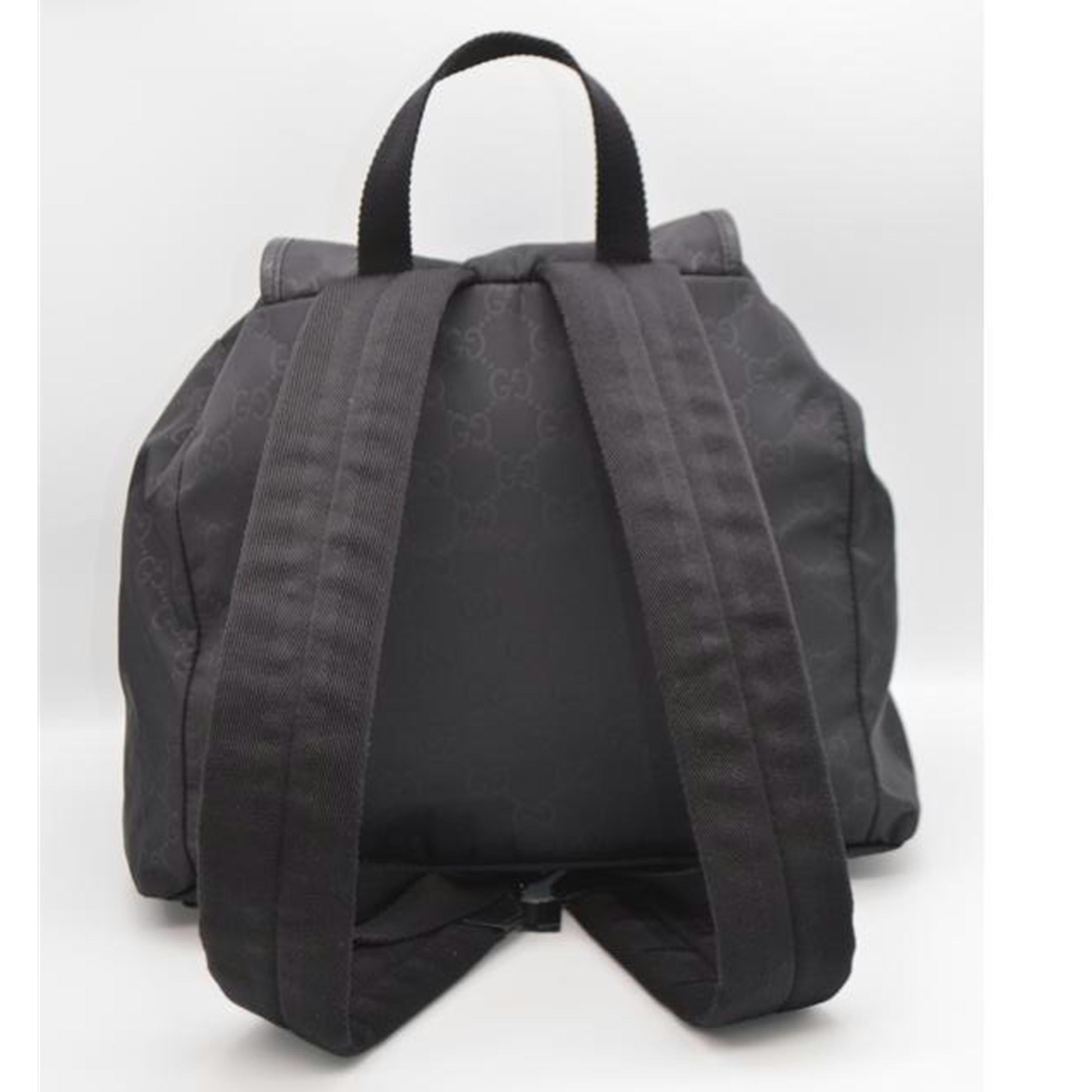 GUCCI グッチ/GGナイロンバックパック／ブラック/510343//200**/Aランク/89