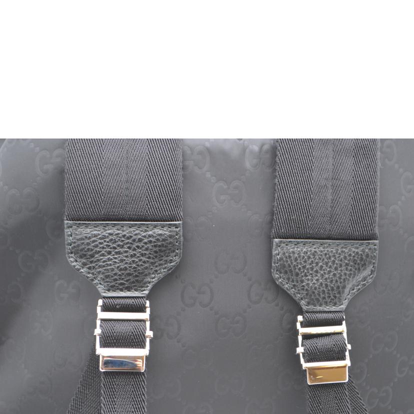 GUCCI グッチ/GGナイロンバックパック／ブラック/510343//200**/Aランク/89