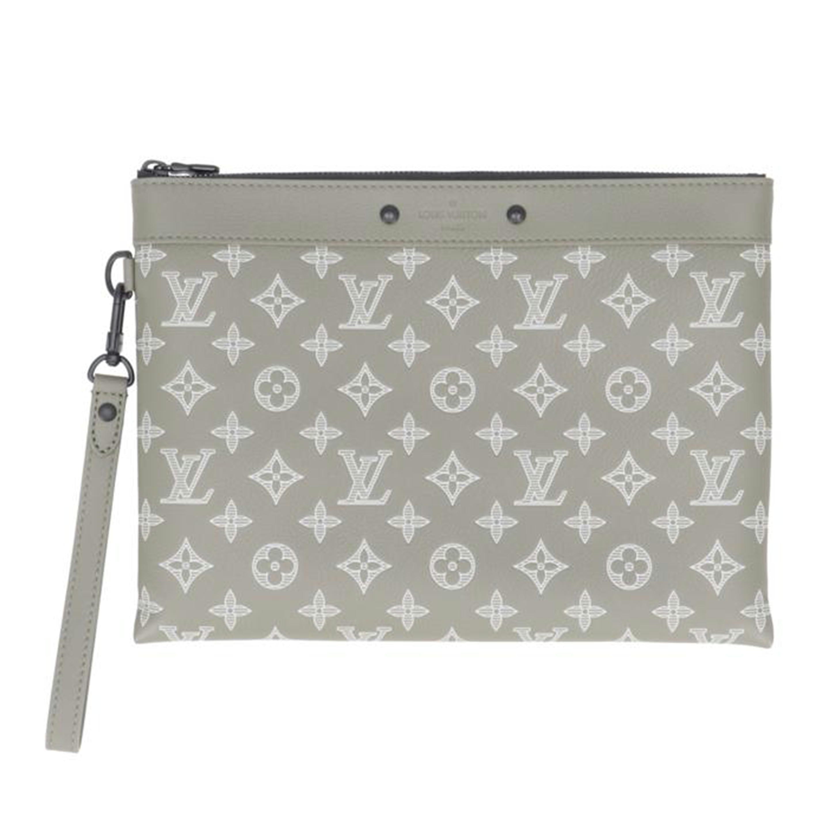 LOUIS　VUITTON ルイヴィトン/シャドウ・ポシェット・トゥ・ゴー／オリーブ×ホワイトモノグラム/M12499//RFI*/SAランク/18