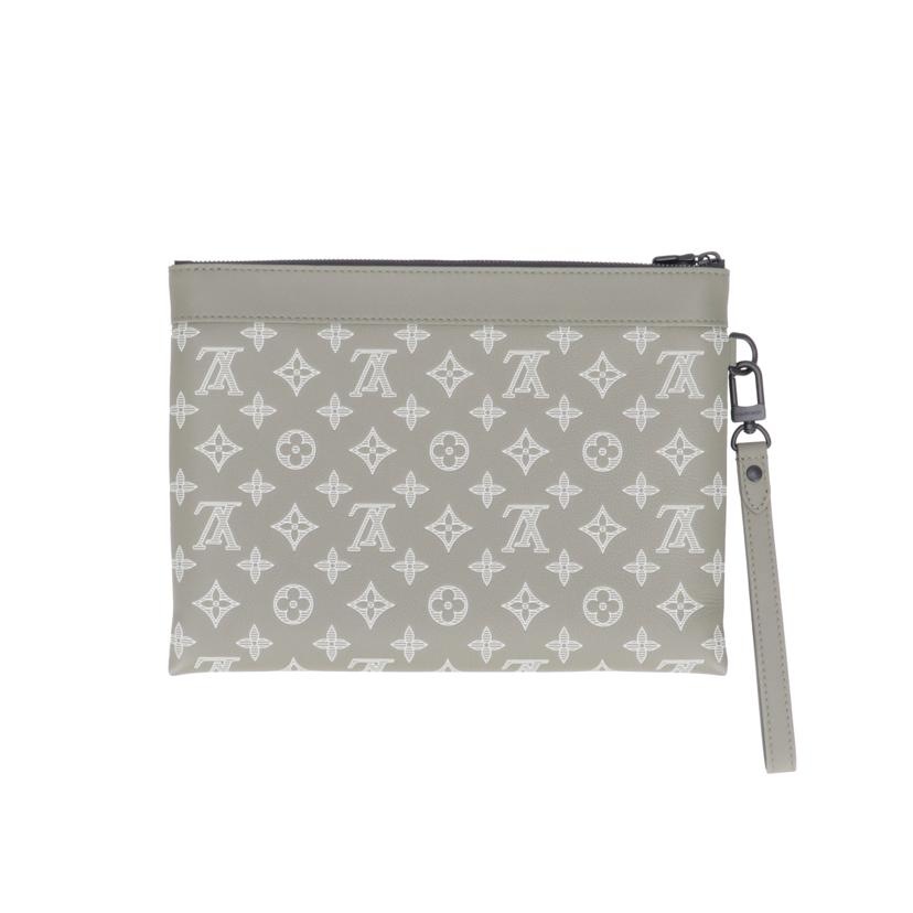 LOUIS　VUITTON ルイヴィトン/シャドウ・ポシェット・トゥ・ゴー／オリーブ×ホワイトモノグラム/M12499//RFI*/SAランク/18