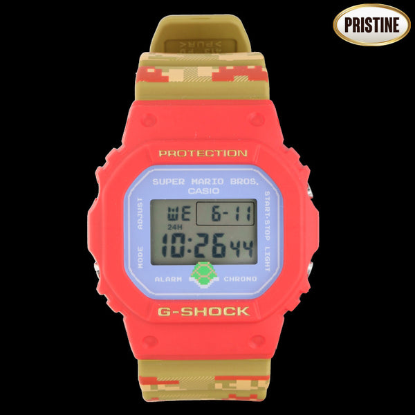 【Pristine Condition】CASIO カシオ/G−SHOCK/スーパーマリオブラザーズコラボ/DW-5600SMB-4DR/322*/SAランク/05【中古】 CASIO カシオ/時計｜WonderREX-ONLINE 公式通販サイト